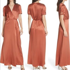 ‼️NWT SALONI Silk Wrap Dress Size 4‼️